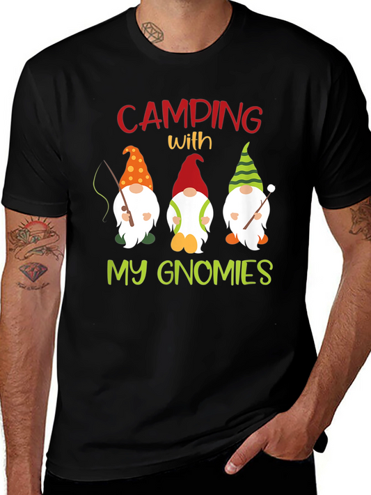 Camping with my Gnomies T-Shirt