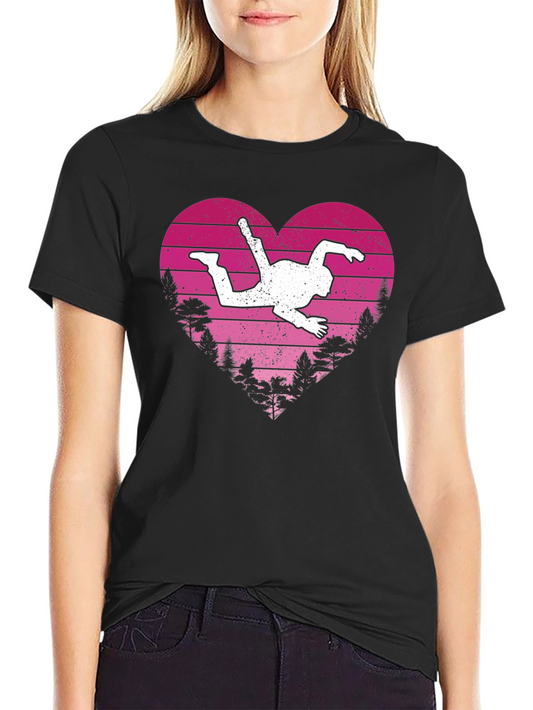Skydiving Heartbeat T-Shirt