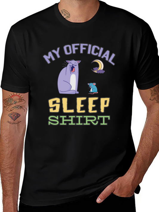Funny Sleep Shirt - My Official Sleep Shirt