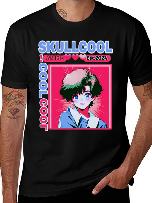 Skullcool Anime Est. 2024 Graphic Tee