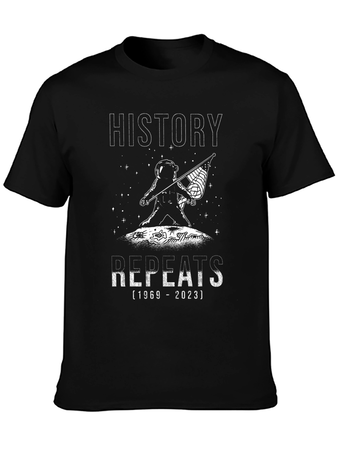 History Repeats Astronaut T-Shirt - 1969 to 2023
