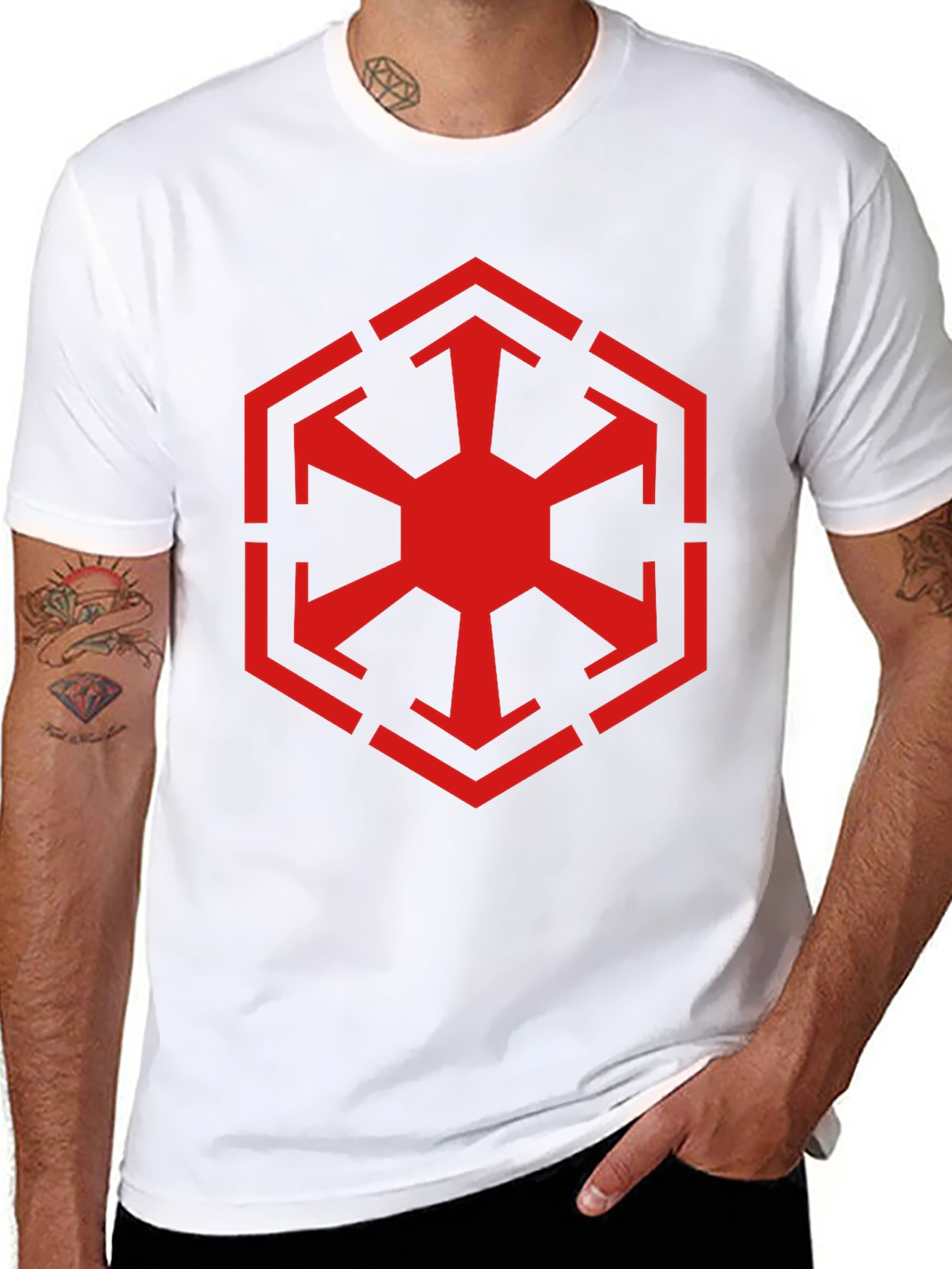 Star Wars Sith Empire Logo Black T-Shirt