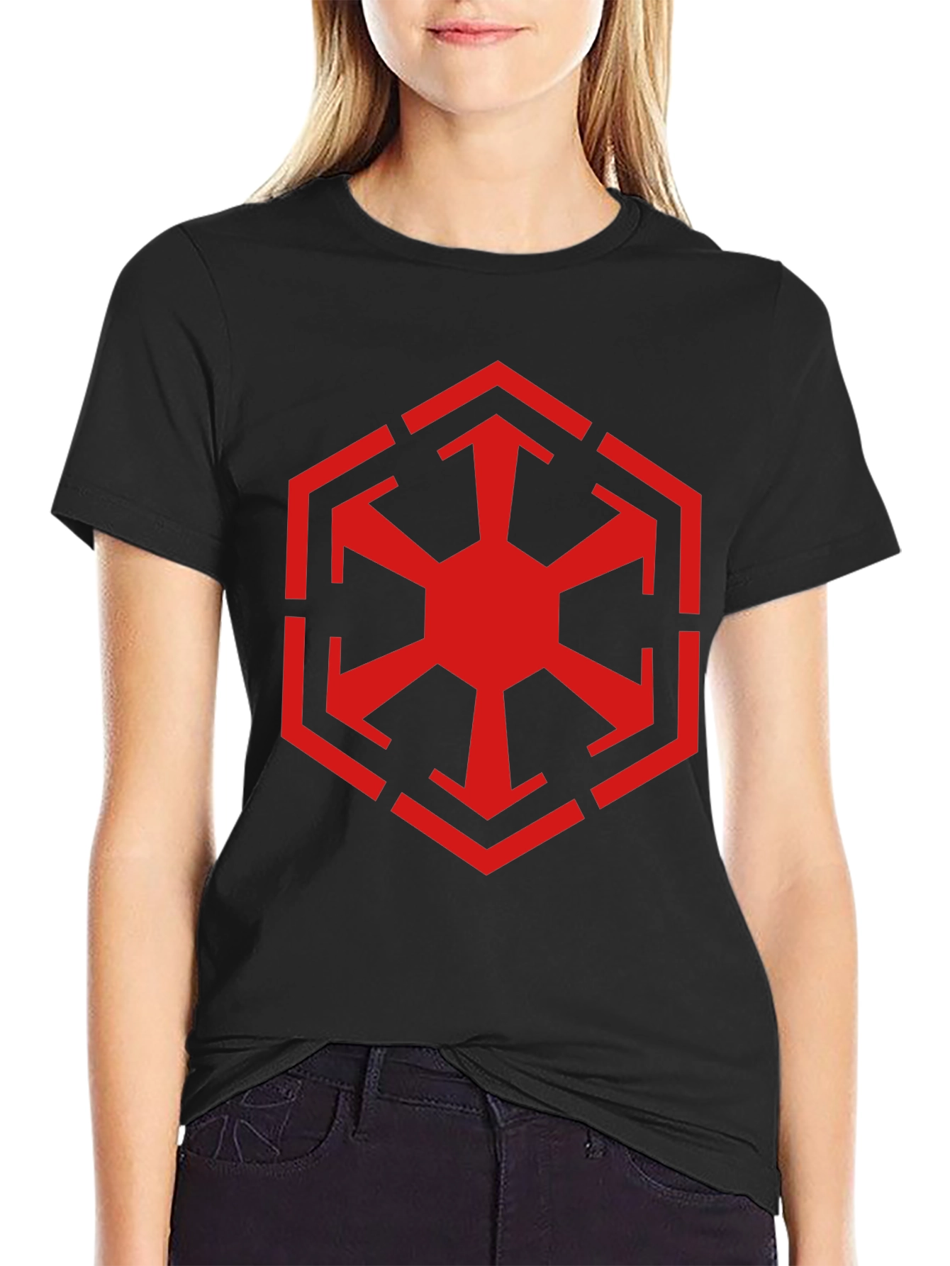 Star Wars Sith Empire Logo Black T-Shirt