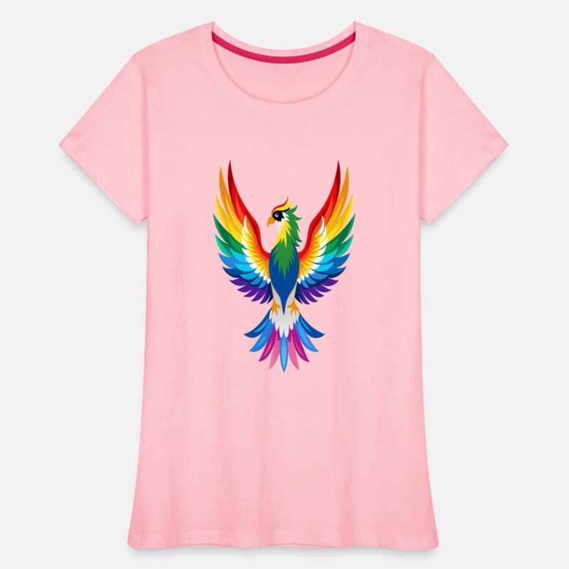 Rainbow Majesty,Illustration of Rainbow Eagle