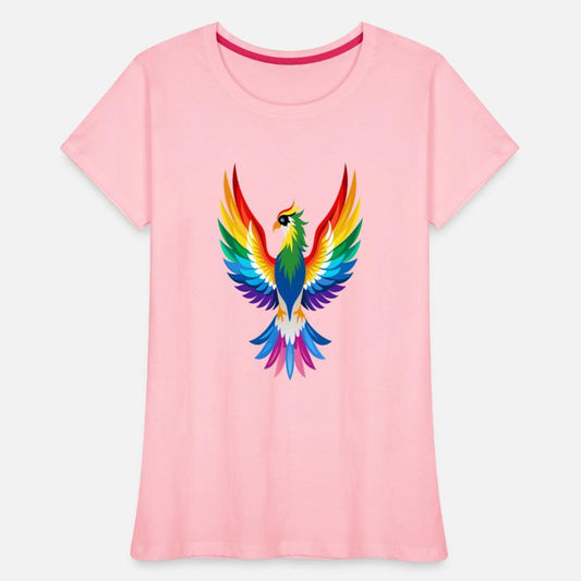 Rainbow Majesty,Illustration of Rainbow Eagle