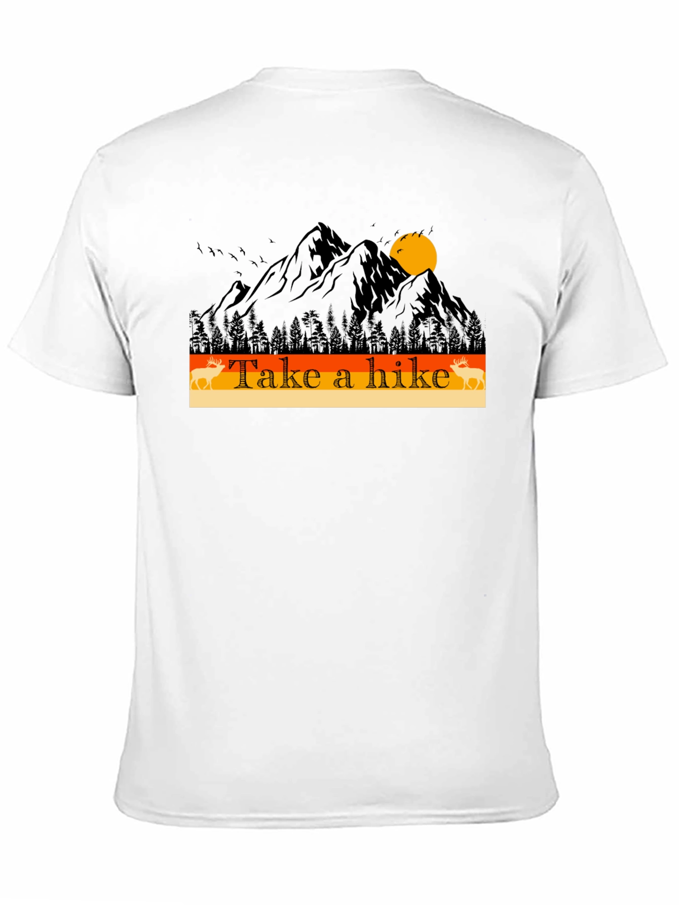 Take A Hike Mountain Graphic T-Shirt