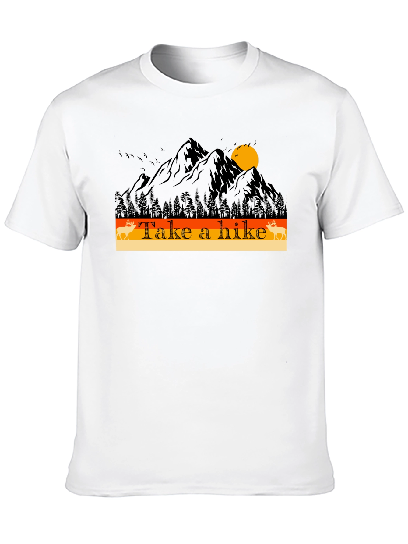 Take A Hike Mountain Graphic T-Shirt