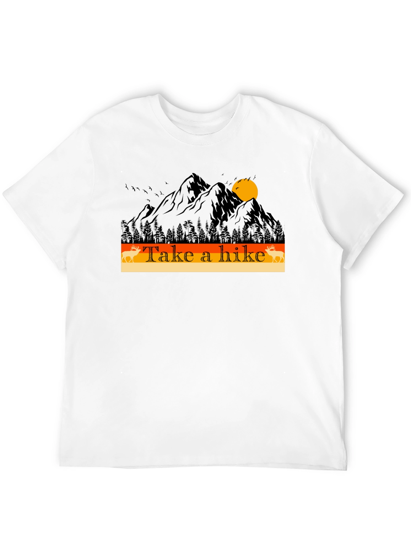 Take A Hike Mountain Graphic T-Shirt