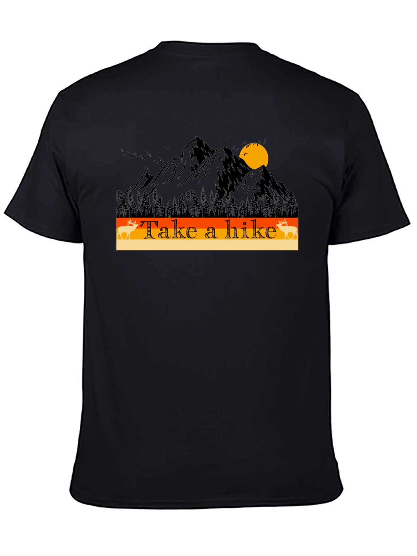 Take A Hike Mountain Graphic T-Shirt