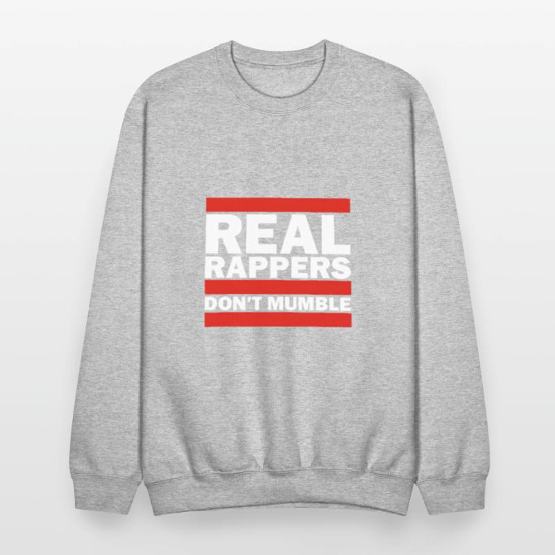 Real Rappers Dont Mumble Old School Hip Hop Rap