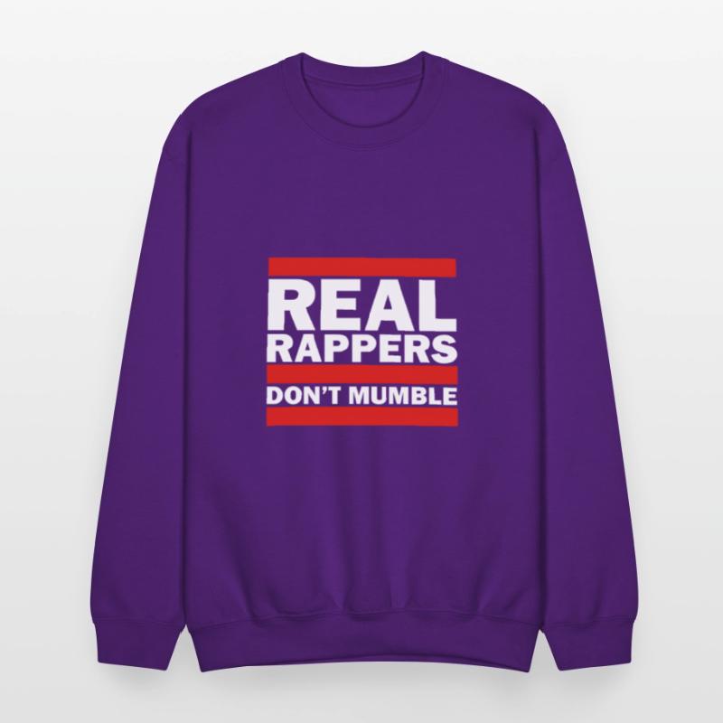 Real Rappers Dont Mumble Old School Hip Hop Rap