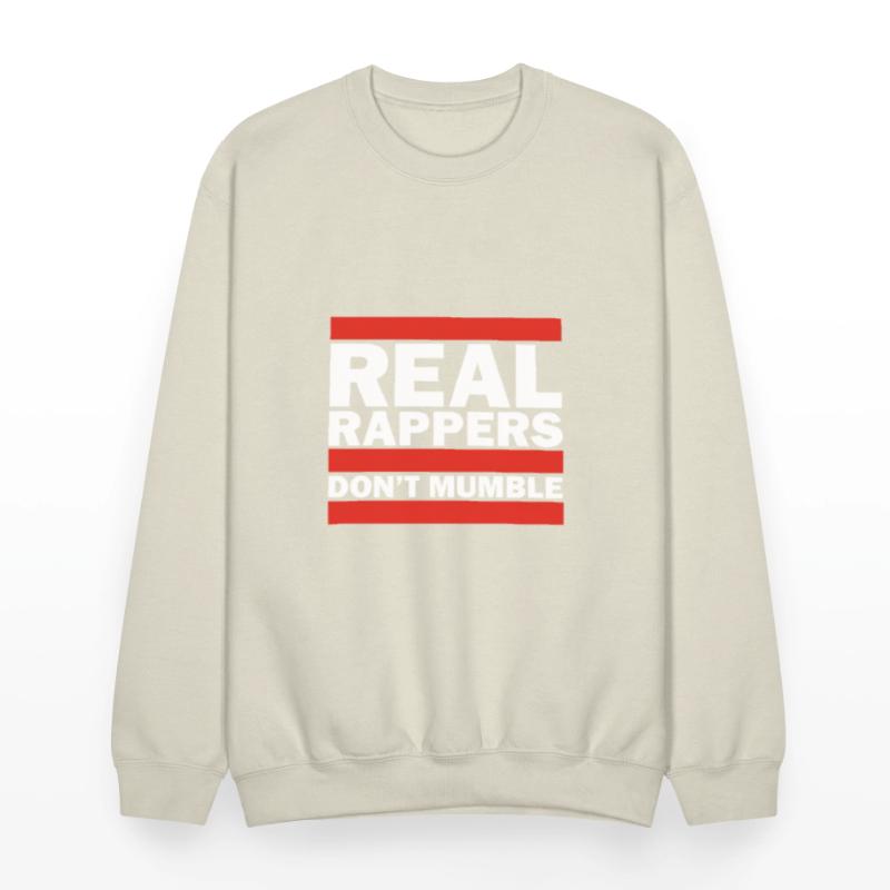 Real Rappers Dont Mumble Old School Hip Hop Rap