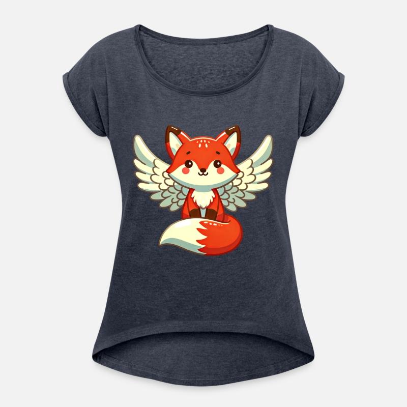 Red Fox Angel - Graceful with Wings