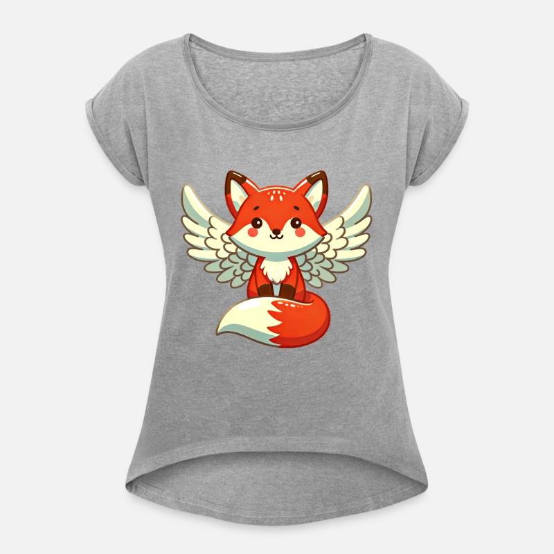 Red Fox Angel - Graceful with Wings