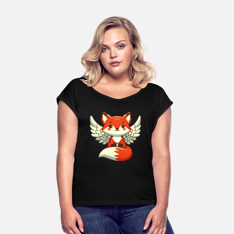 Red Fox Angel - Graceful with Wings