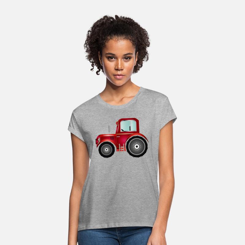red tractor for tractor and farm fans