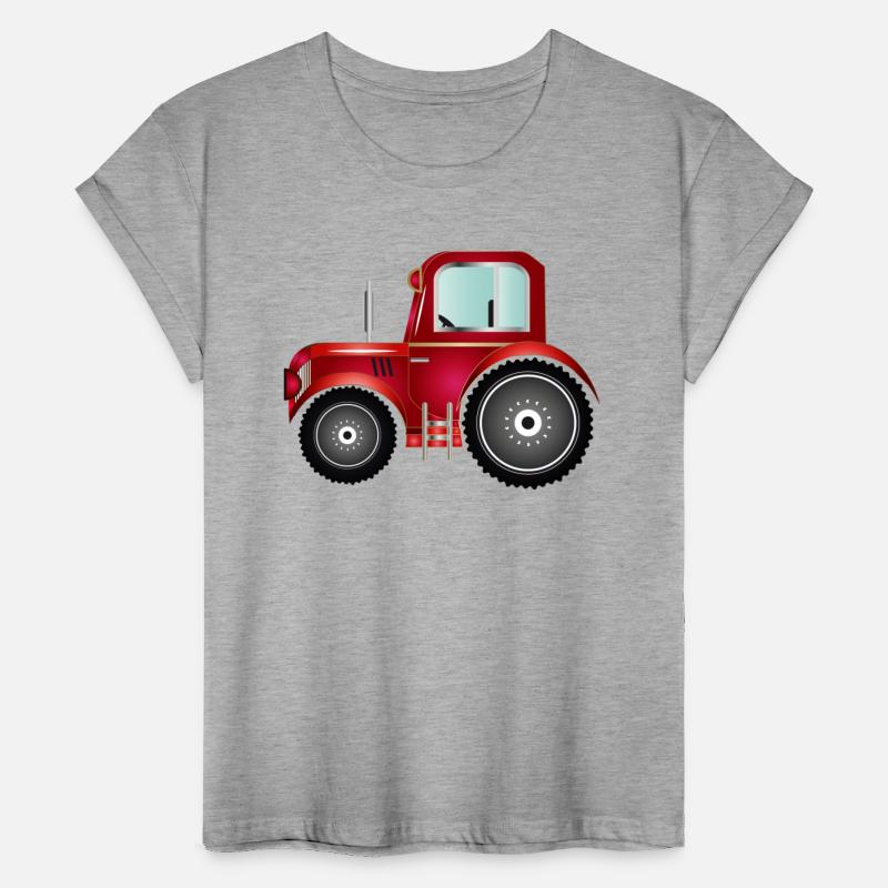 red tractor for tractor and farm fans