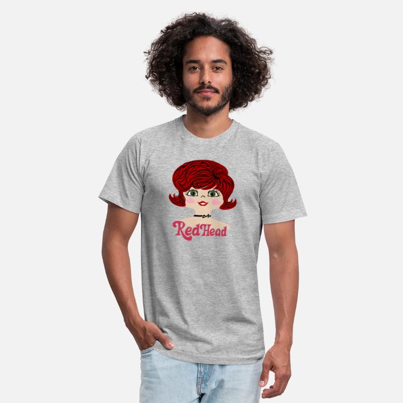 Redhead retro design