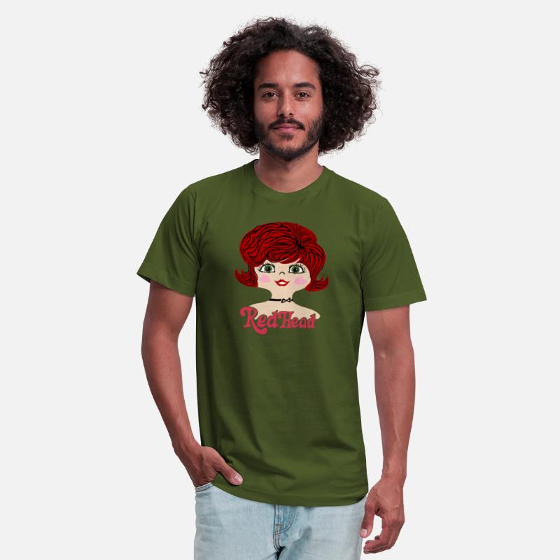 Redhead retro design