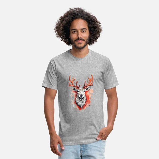Reindeer Sublime Antler Silhouette Top