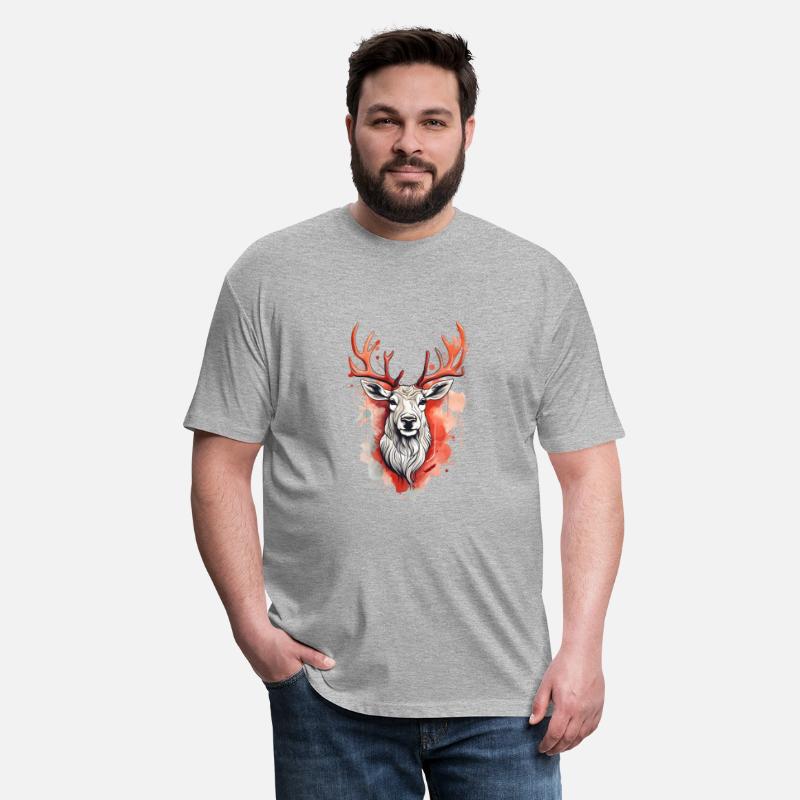 Reindeer Sublime Antler Silhouette Top