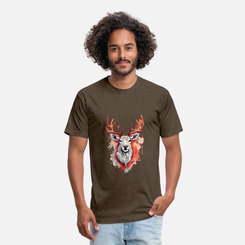 Reindeer Sublime Antler Silhouette Top