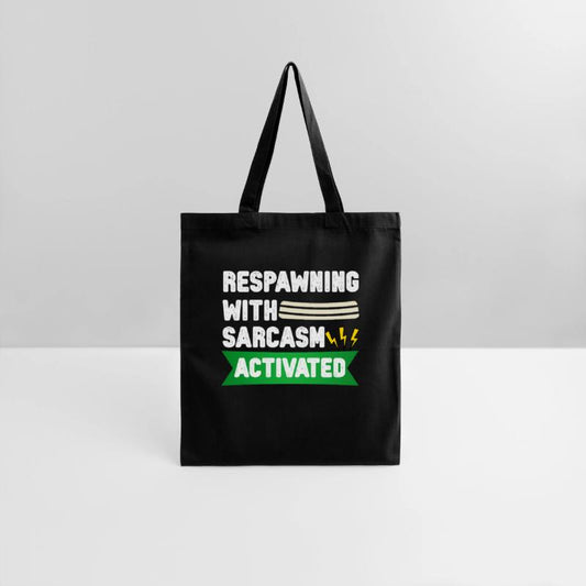 Respawning with Sarcasm – Funny Gamer Tee