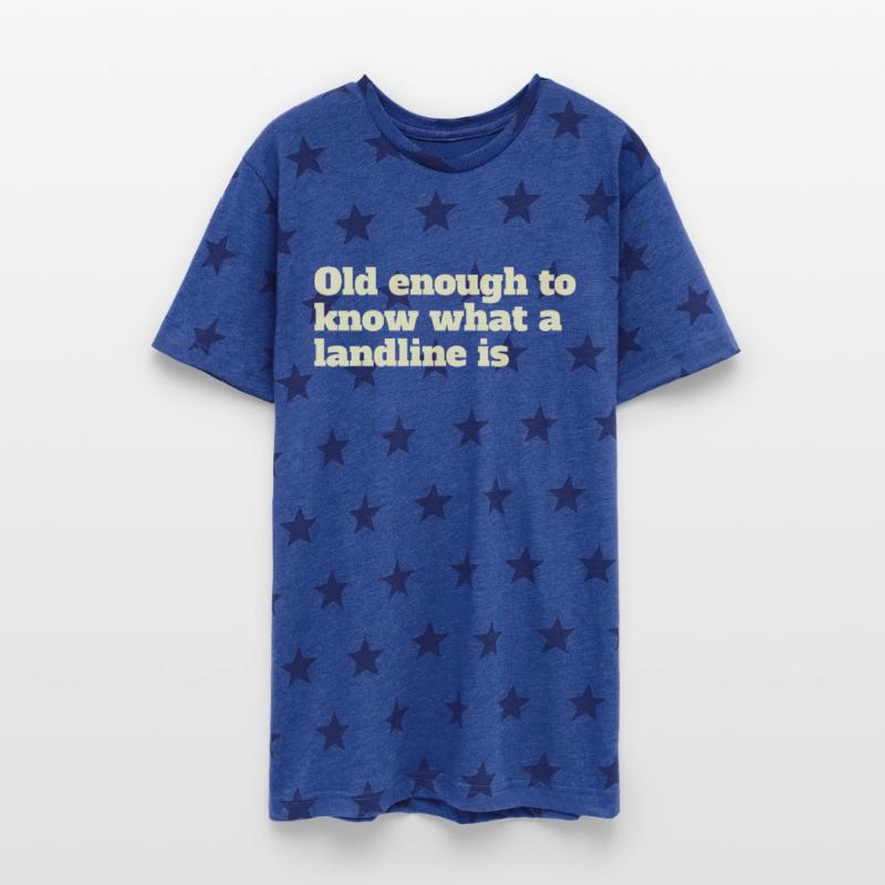 Retro Humor Tee – Landline Generation Pride