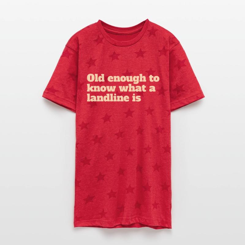 Retro Humor Tee – Landline Generation Pride