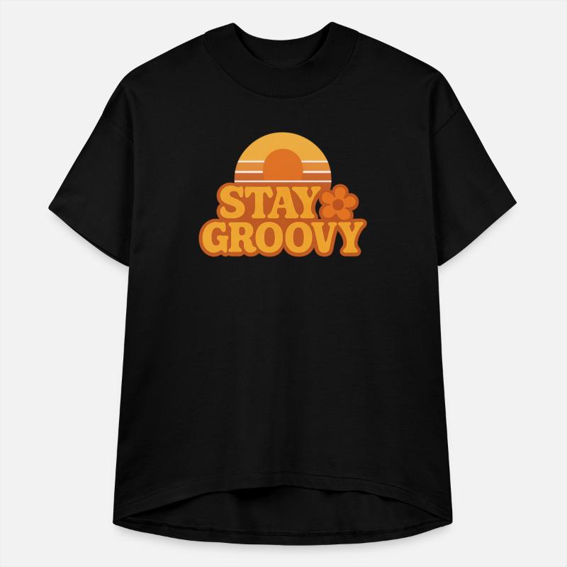 Retro Sunset Stay Groovy Graphic