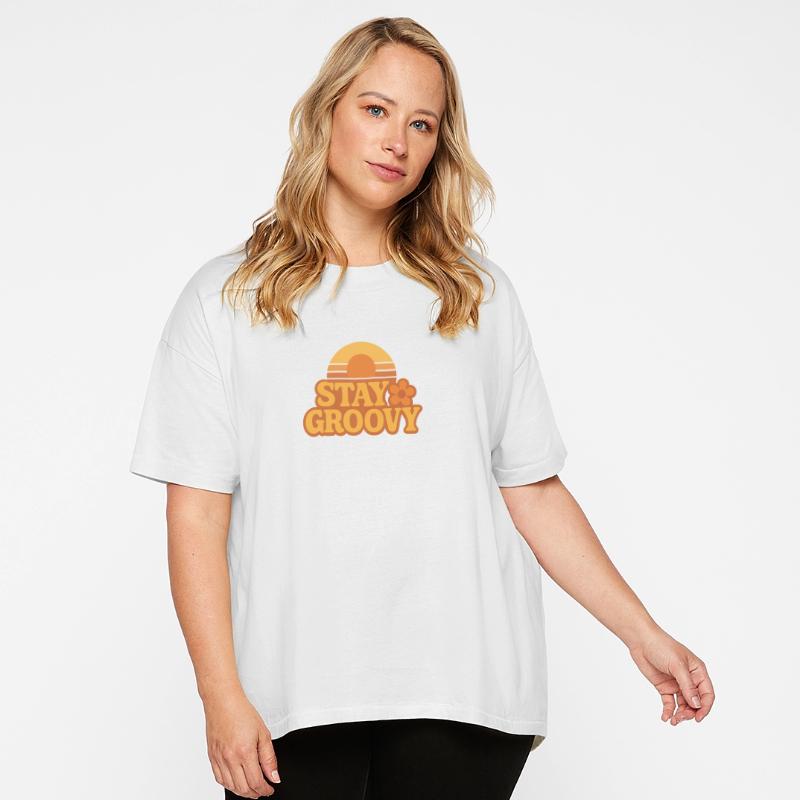 Retro Sunset Stay Groovy Graphic