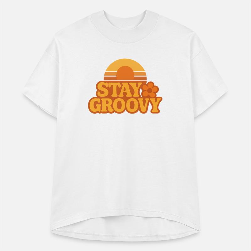 Retro Sunset Stay Groovy Graphic