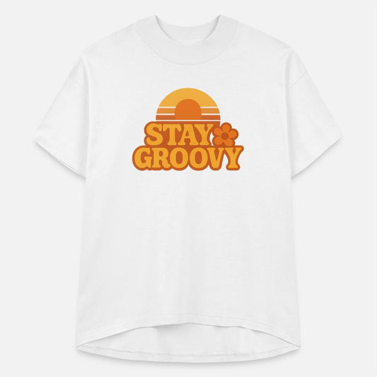 Retro Sunset Stay Groovy Graphic