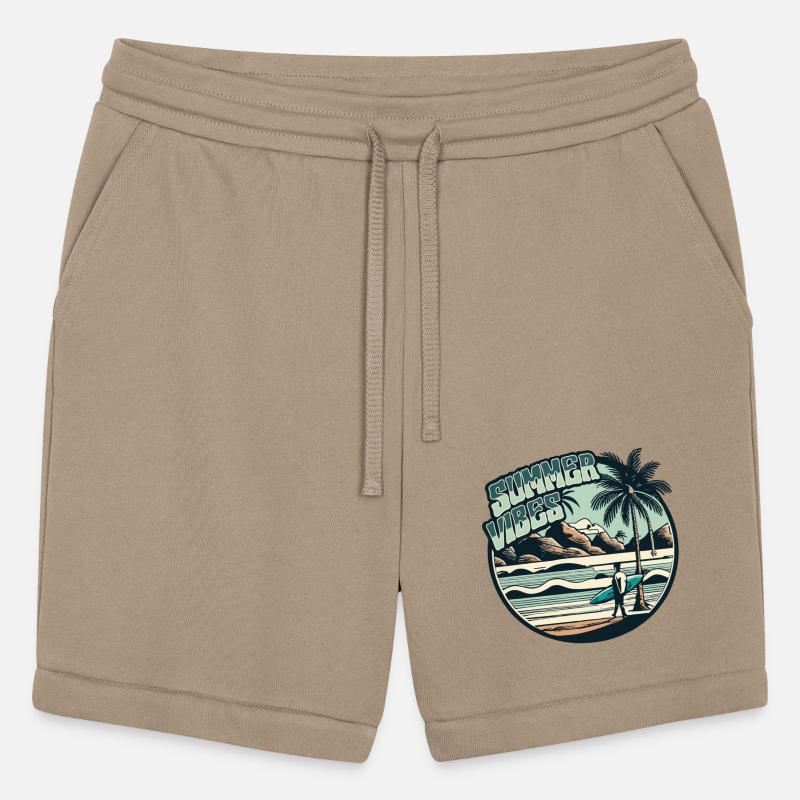 Retro Surfer Summer Palms Beach Sun Vacation