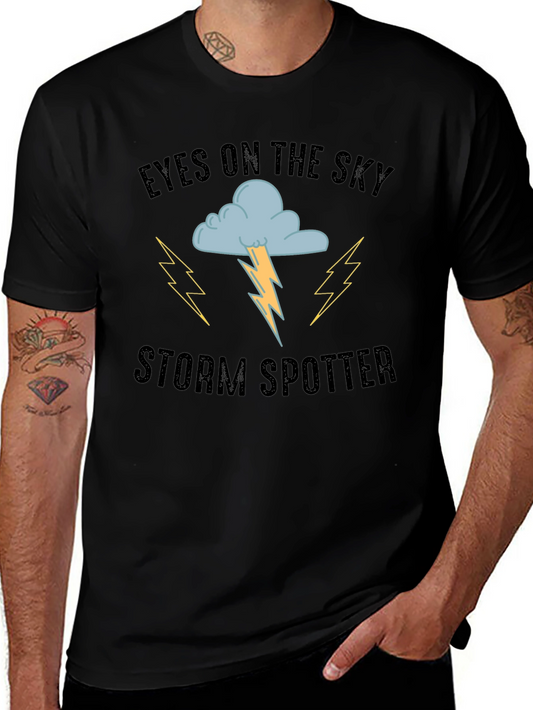Storm Spotter T-Shirt - Eyes on the Sky Design
