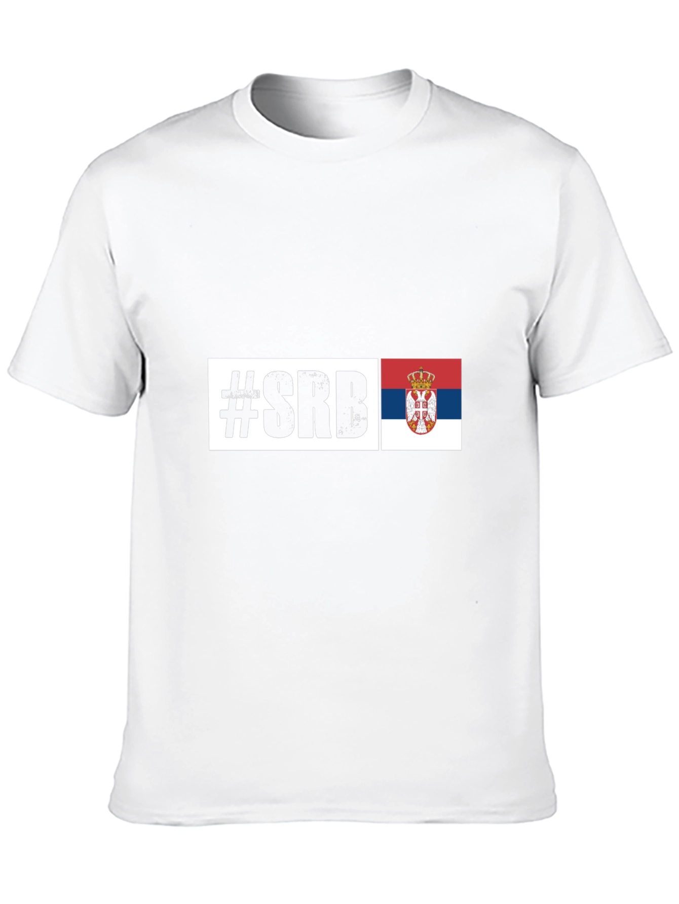 Serbia Pride Black T-Shirt #SRB Flag