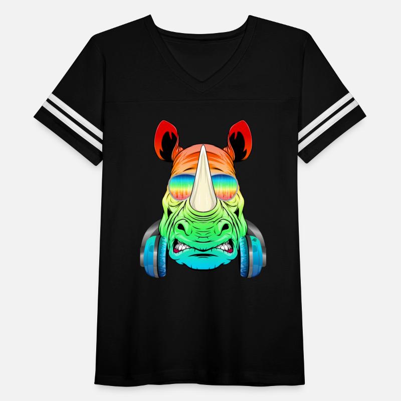 Rhino Rhinoceros Music DJ - Africa Collection