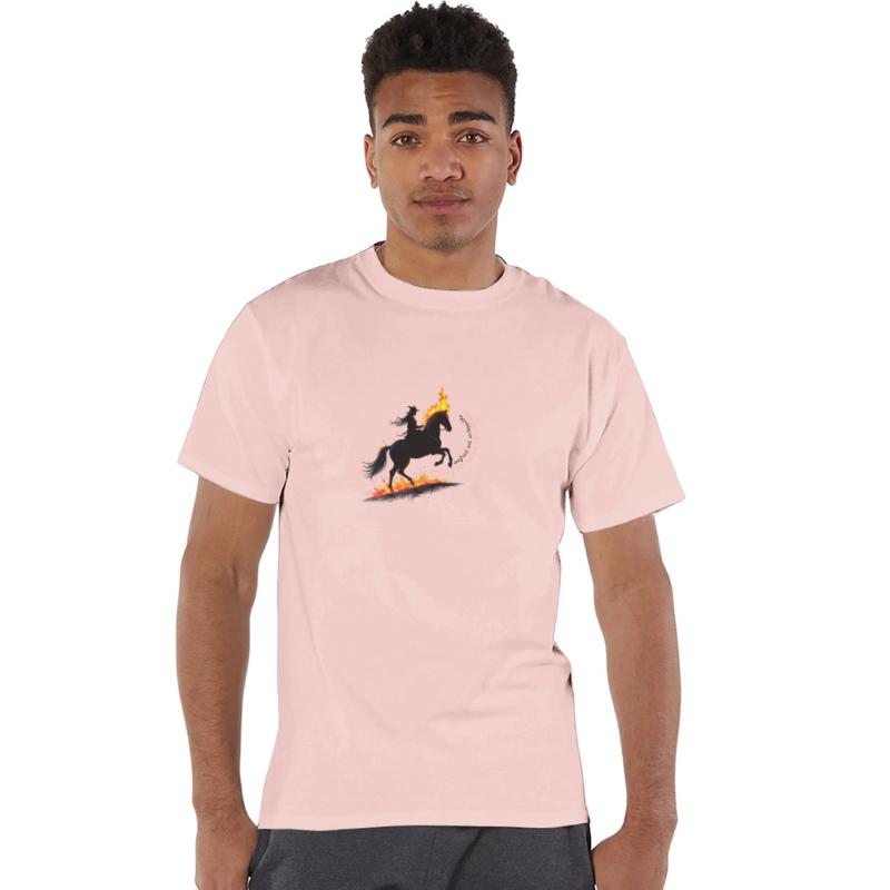 Riding trough the blaze