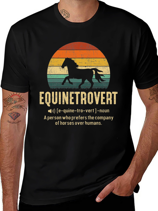 Equinetrovert Graphic T-Shirt