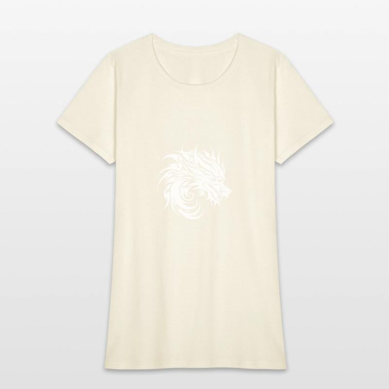 Roaring Chinese Dragon In Tattoo Style