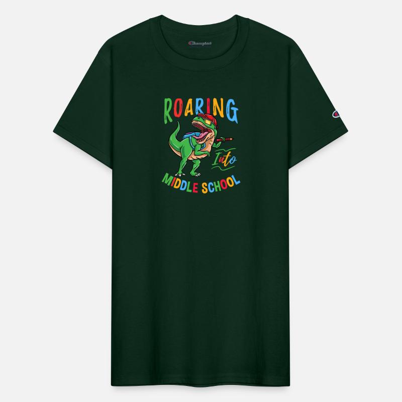Roaring Into Middle School Dinosaur Back To School