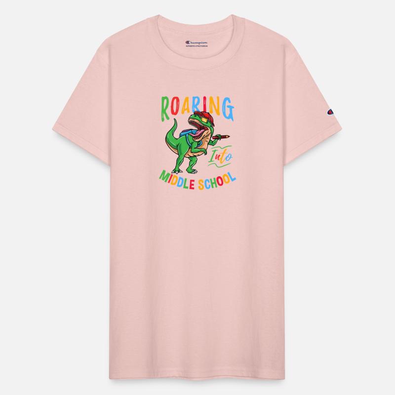 Roaring Into Middle School Dinosaur Back To School