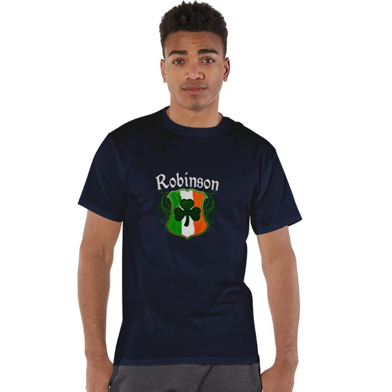 Robinson Irish Surname Ireland Flag Shamrock