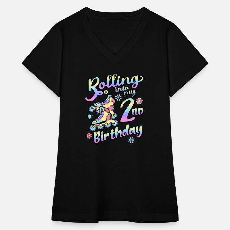 Rolling Into My 2nd Birthday Roller Skater Inline