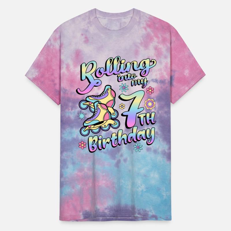Rolling Into My 7th Birthday Roller Skater Inline