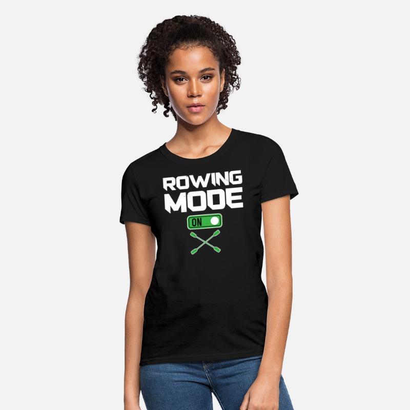 Rowing mode on rower row kayak canoe water sports