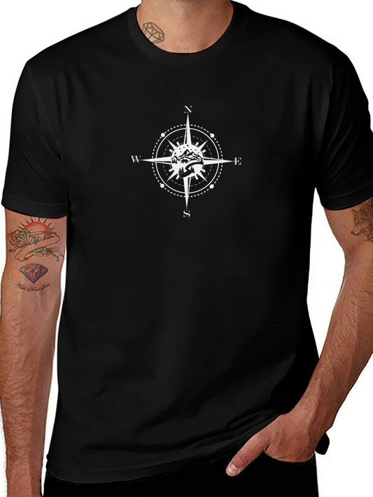 Compass Graphic T-Shirt - Adventure Ready