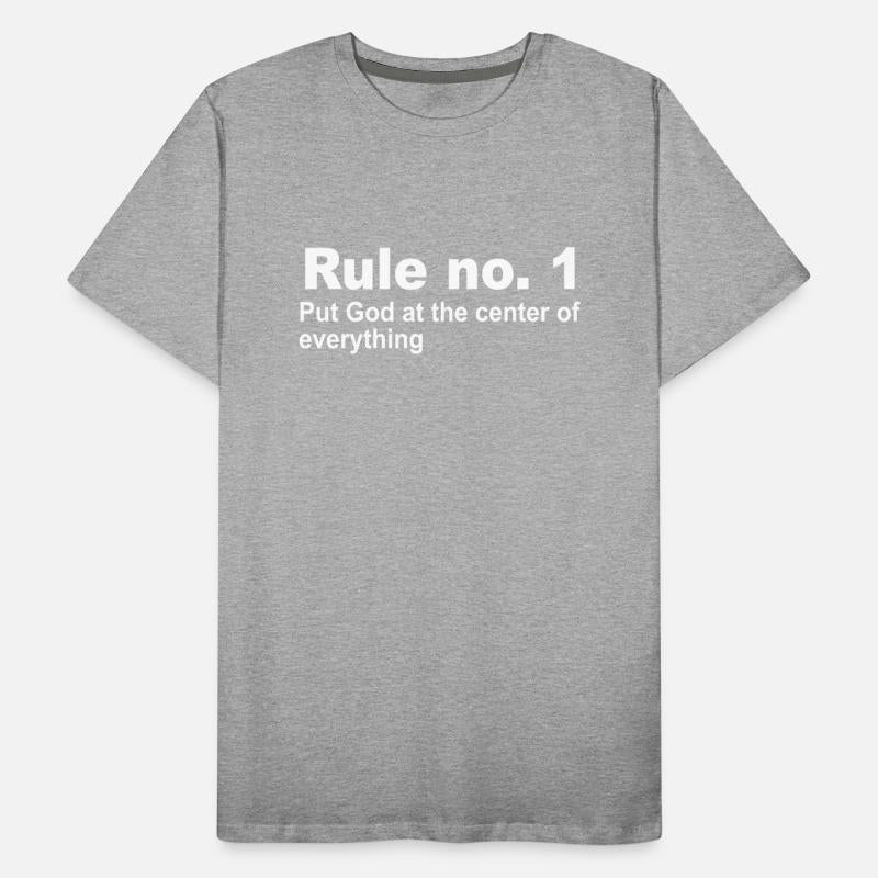 Rule No. 1 Put God At The Center Of Everything