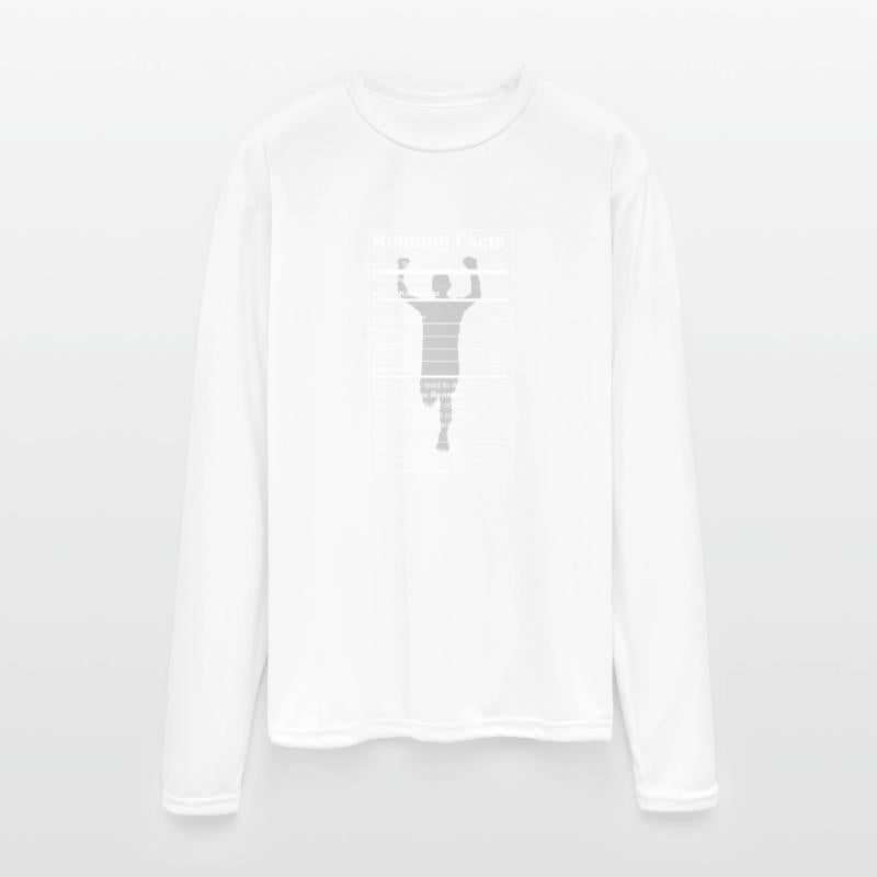 Running - All running facts awesome t-shirt