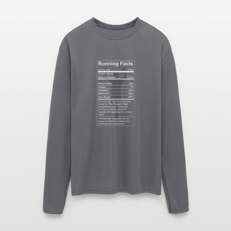Running - All running facts awesome t-shirt